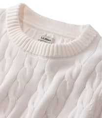 Women's The Original Double L® Sweater, Cable Crewneck | L.L.Bean near me