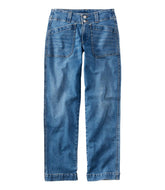 Women's 1912 Field Denim Pants, Mid-Rise Ankle Utility | L.L.Bean outlet