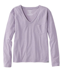 Women's Vista Camp V-Neck Pocket Tee, Long-Sleeve | L.L.Bean discount