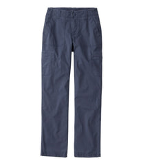 Women's 207 Vintage Cotton Canvas Pants, Mid-Rise Straight-Leg Cargo Lined | L.L.Bean outlet