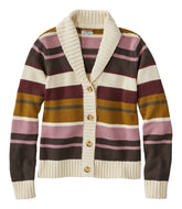 Women's Signature Original Cotton Sweater, Shawl Cardigan Stripe | L.L.Bean sale