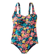 Women's Shaping Swimwear, Sweetheart Tanksuit Print | L.L.Bean online