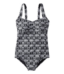 Women's Shaping Swimwear, Sweetheart Tanksuit Print | L.L.Bean online