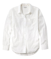 Women's Signature Premium Essential Poplin Shirt, Long-Sleeve | L.L.Bean sale