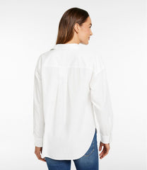 Women's Signature Premium Essential Poplin Shirt, Long-Sleeve | L.L.Bean sale