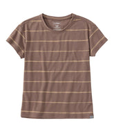 Women's Mountainside Crewneck Tee, Short-Sleeve Stripe | L.L.Bean sale