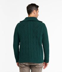 Men's Signature Cotton Fisherman Sweater, Full-Zip | L.L.Bean discount