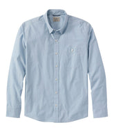 Men's Comfort Stretch Performance® Chambray Shirt, Long-Sleeve, Slightly Fitted Untucked Fit | L.L.Bean near me