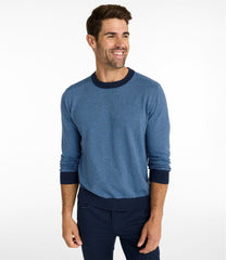 Men's All Seasons Cotton Blend Sweater, Crewneck, Stripe | L.L.Bean discount