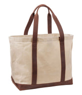 Leather-Trim Waxed Canvas Tote | L.L.Bean near me