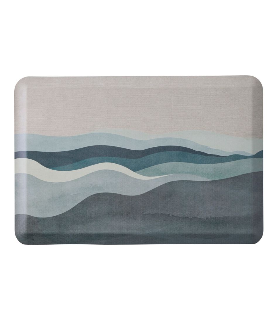 Happy Feet Comfort Mat, Watercolor Waves | L.L.Bean discount