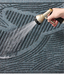 Everyspace Recycled Waterhog Wide Doormat, Swimming Whale | L.L.Bean outlet