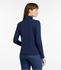Women's Pima Cotton Turtleneck, Long-Sleeve | L.L.Bean sale