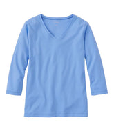 Women's L.L.Bean V-Neck, Three-Quarter-Sleeve | L.L.Bean on sale