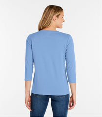 Women's L.L.Bean V-Neck, Three-Quarter-Sleeve | L.L.Bean on sale