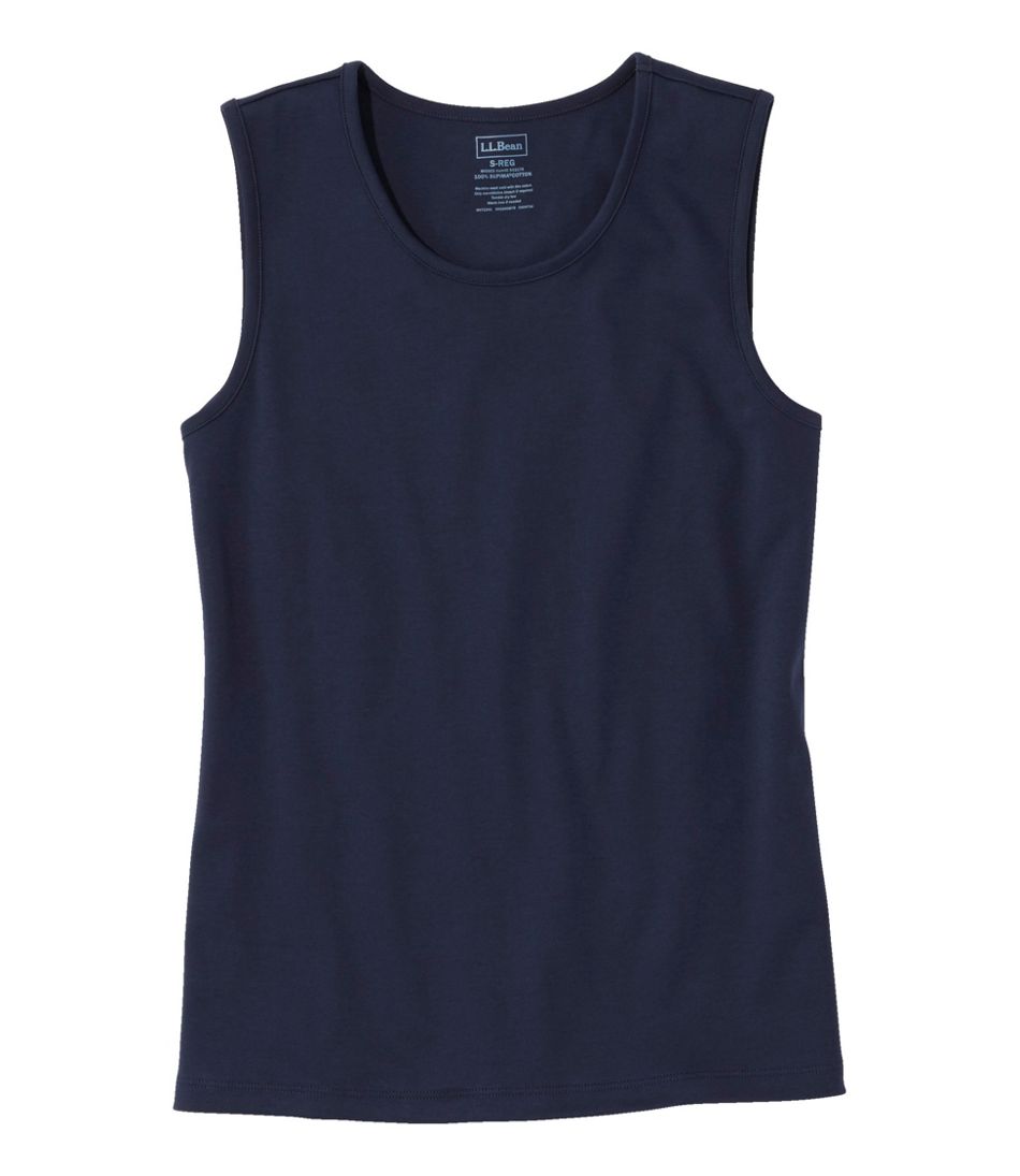 Women's Pima Cotton Tee, Shell | L.L.Bean near me