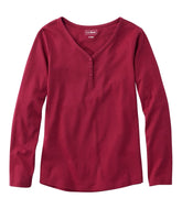 Women's L.L.Bean V-Neck Henley, Long-Sleeve | L.L.Bean for sale