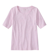 Women's L.L.Bean Jewelneck Tee, Elbow-Sleeve | L.L.Bean online