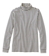 Women's L.L.Bean Interlock Turtleneck, Long-Sleeve Stripe | L.L.Bean on sale