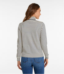 Women's L.L.Bean Interlock Turtleneck, Long-Sleeve Stripe | L.L.Bean on sale