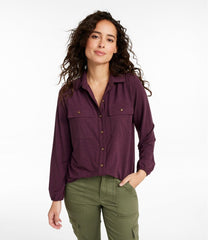 Camden Hills Tee, Button-Front Shirt | L.L.Bean on sale