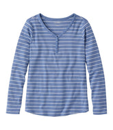 Women's L.L.Bean V-Neck Henley, Long-Sleeve Stripe | L.L.Bean near me
