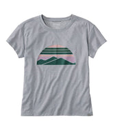 Women's Vista Camp Tee, Short-Sleeve Graphic Crew | L.L.Bean outlet