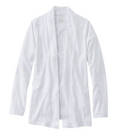 Women's Pima Cotton Open Cardigan, With Pockets | L.L.Bean discount