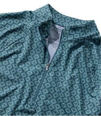 Women's Access Trail Pullover, Long-Sleeve Quarter-Zip Print | L.L.Bean outlet