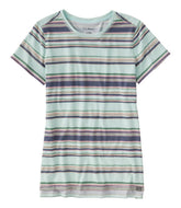Women's Everyday SunSmart® Tee, Short-Sleeve Stripe | L.L.Bean online