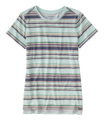 Women's Everyday SunSmart® Tee, Short-Sleeve Stripe | L.L.Bean online