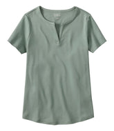Women's L.L.Bean Tee, Short-Sleeve Notch-Neck | L.L.Bean sale