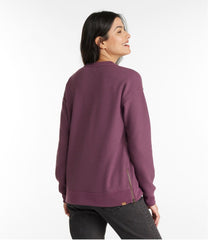 Women's Birchwood Brushed Waffle Top, Crewneck | L.L.Bean near me
