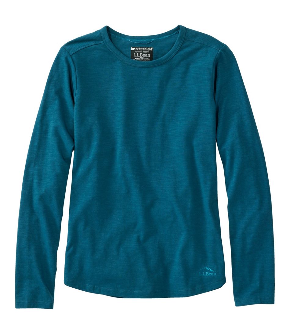 Women's Insect Shield Field Tee, Long-Sleeve | L.L.Bean online