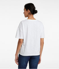 Women's Signature Slub Tee, Short-Sleeve Henley | L.L.Bean for sale