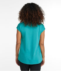 Women's Beyond Soft V-Neck Tee, Short Sleeve | L.L.Bean for sale