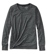 Women's VentureSoft Twist-Front Top, Long-Sleeve | L.L.Bean on sale
