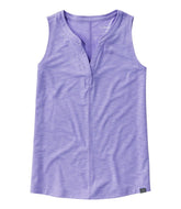Women's Streamside Tank, Splitneck | L.L.Bean online