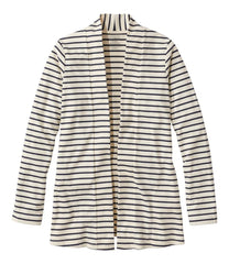 Women's Pima Cotton Open Cardigan, With Pockets Stripe | L.L.Bean near me