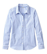 Women's Essential Cotton Poplin Shirt, Long-Sleeve | L.L.Bean for sale