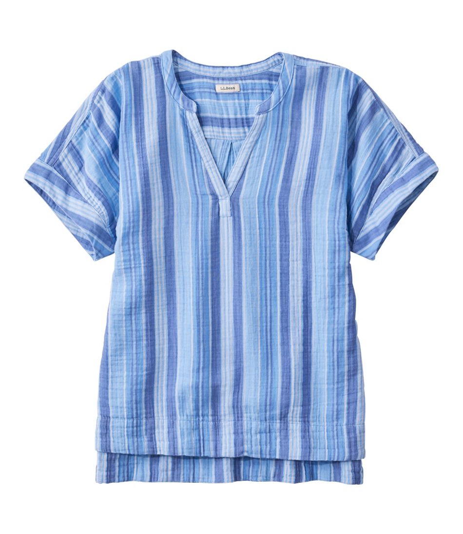 Women's Cloud Gauze Shirt, Short-Sleeve | L.L.Bean on sale