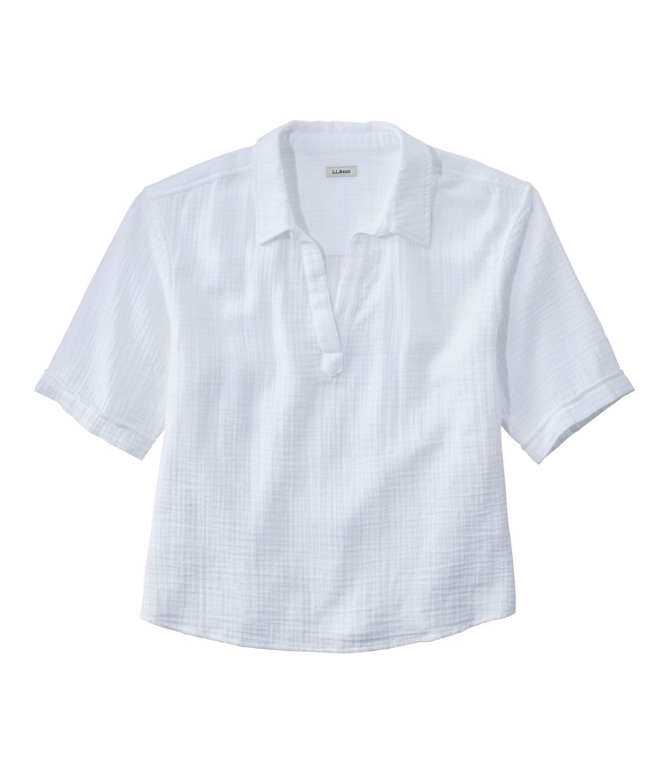 Women's Cloud Gauze Shirt, Polo | L.L.Bean discount