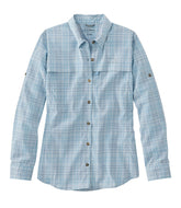 Women's Tropicwear Shirt, Plaid Long-Sleeve | L.L.Bean online