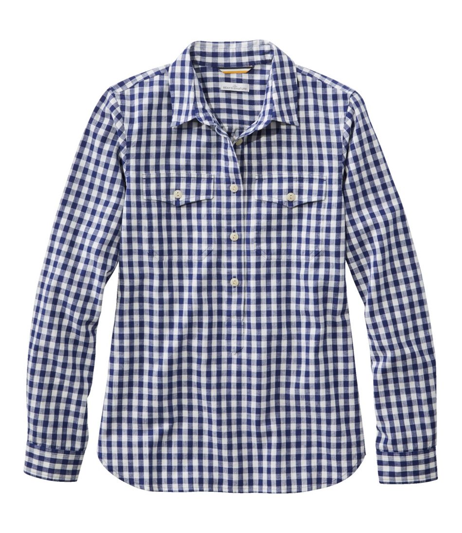 Women's Signature Woven Popover | L.L.Bean discount