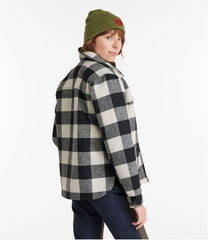 Women's Maine Guide Zip Front Jac-Shirt with Primaloft, Plaid | L.L.Bean online