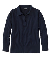 Women's Cotton/Cashmere Sweater, Polo | L.L.Bean on sale