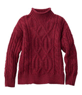 Women's 1912 Heritage Wool Blend Mockneck Sweater | L.L.Bean online
