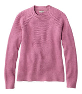 Women's Mariner Shaker Sweater, Crewneck | L.L.Bean sale