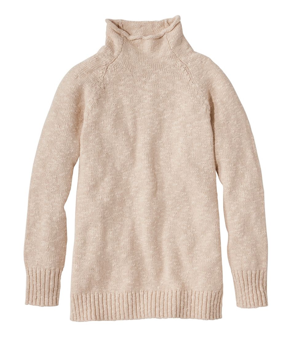 Women's Cotton Ragg Sweater, Funnelneck Pullover | L.L.Bean discount
