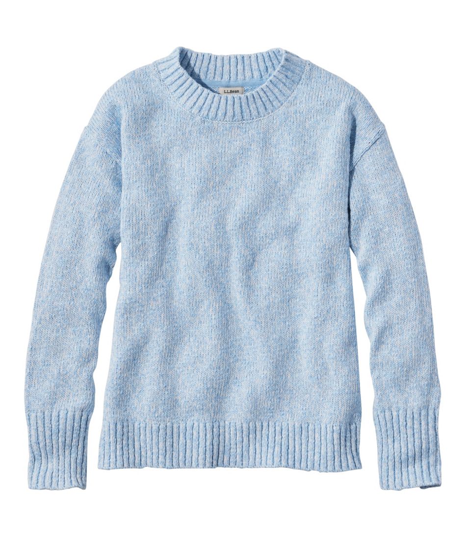 Women's Cotton Ragg Sweater, Crewneck | L.L.Bean sale